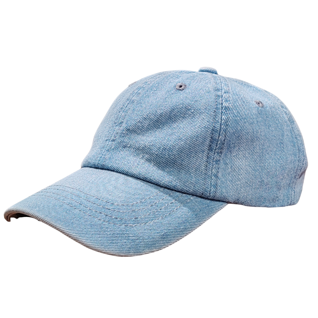 Light blue denim cap